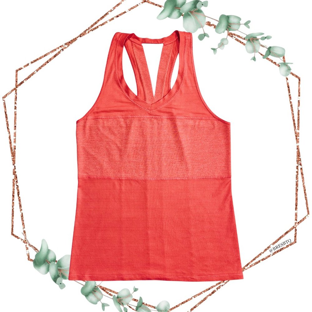 Lululemon pedal to the medal singlet size -rare 4